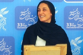  عکس های هدیه تهرانی در مراسم تقدیر از داوران جشنواره فیلم فجر 